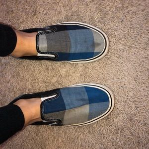 Plaid Vans